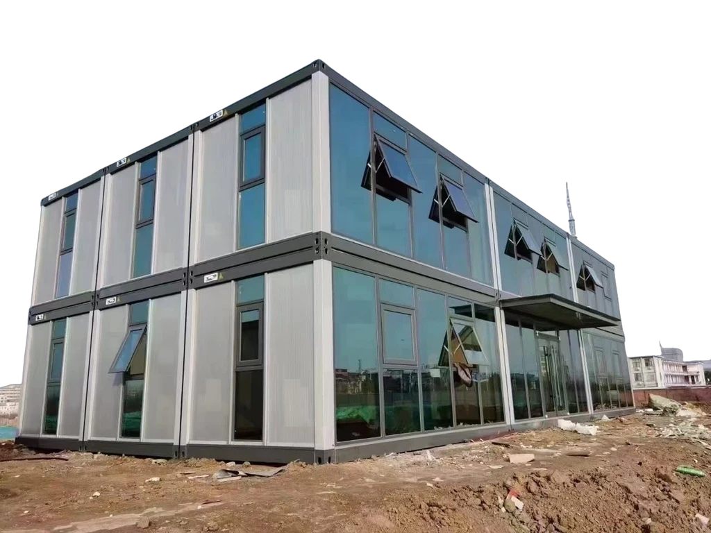 Bangunan modular dua lantai — Modusteel